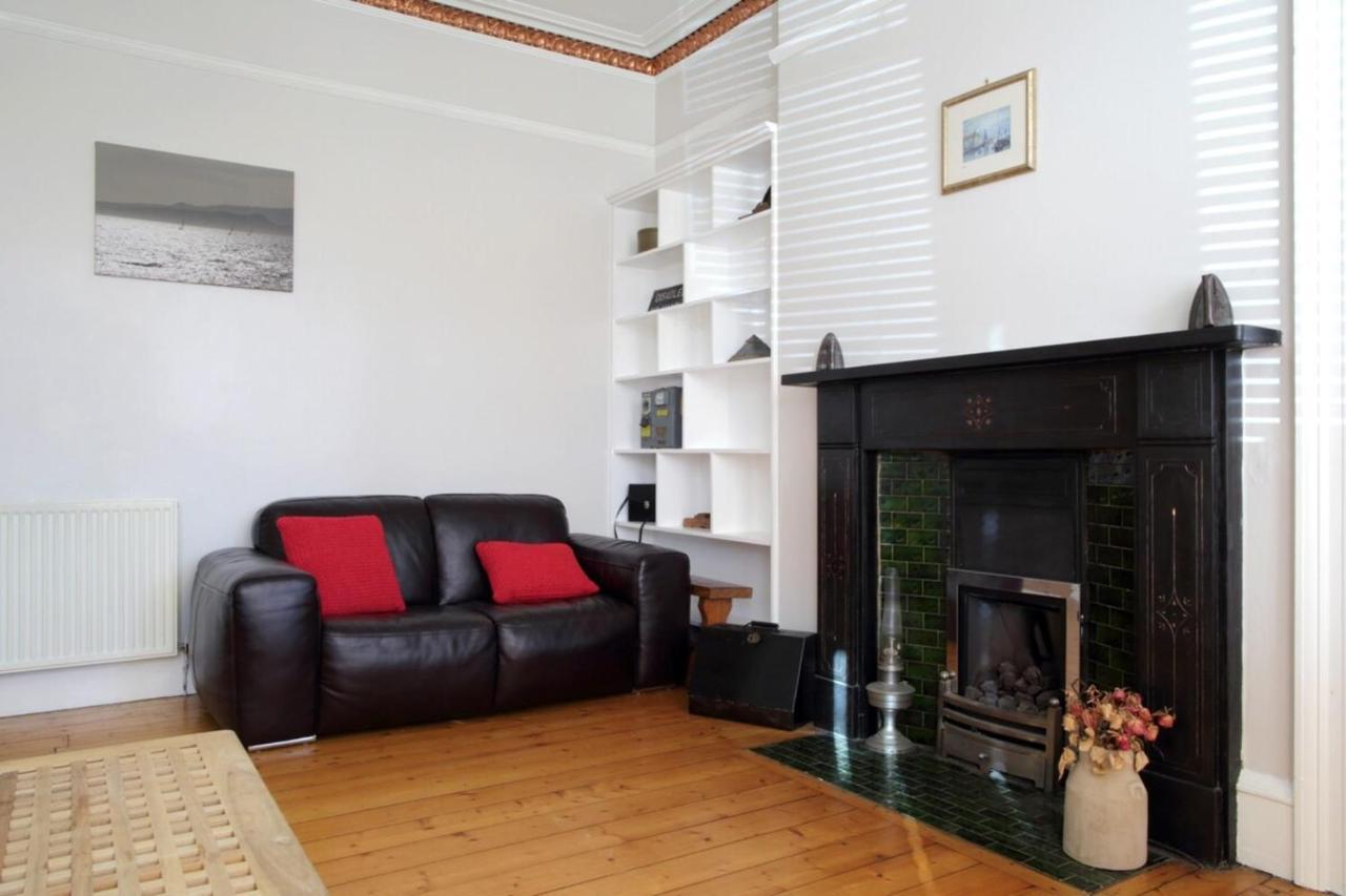 Central And Spacious 2 Bedroom Flat With Garden Edynburg Zewnętrze zdjęcie