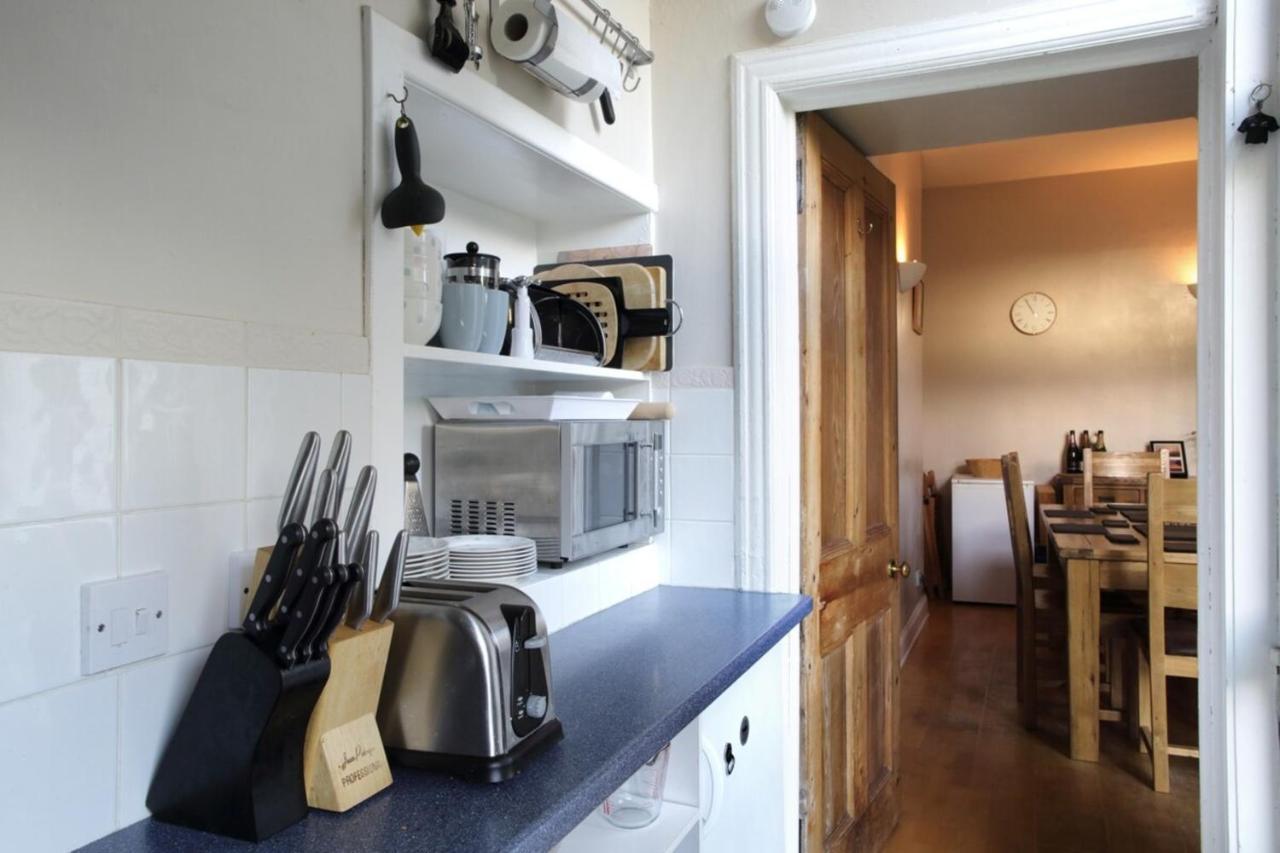 Central And Spacious 2 Bedroom Flat With Garden Edynburg Zewnętrze zdjęcie