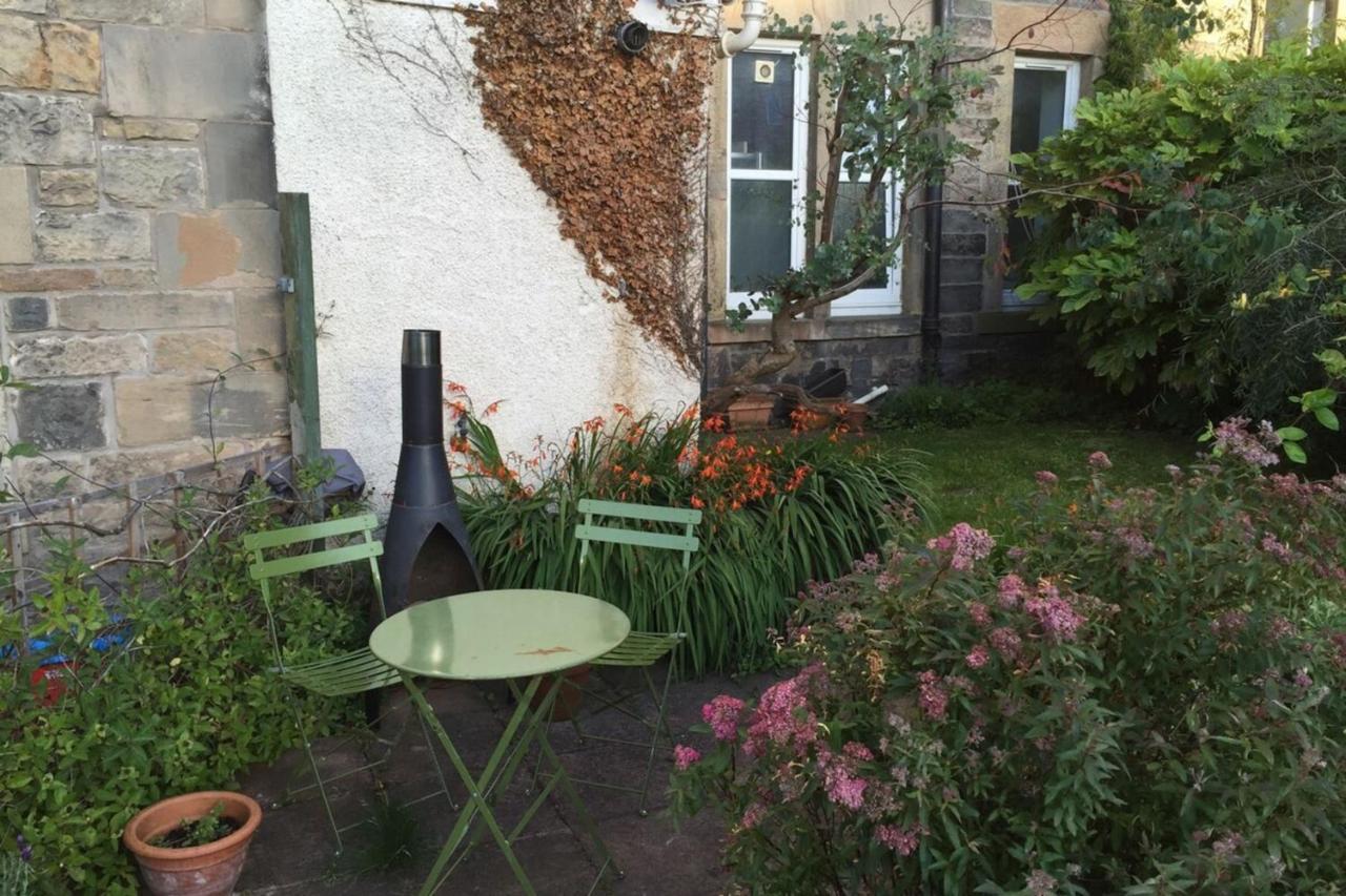 Central And Spacious 2 Bedroom Flat With Garden Edynburg Zewnętrze zdjęcie